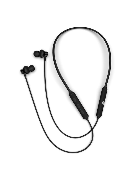 

Motorola Black Verve Rap 250 Flexible neckband In-Ear Headphones with Google Assistant