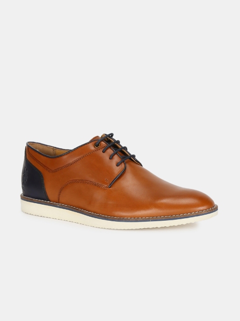

U.S. Polo Assn. Men Brown Leather Derbys