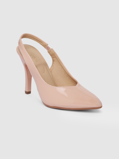 

Tresmode Women Pink Solid Pumps