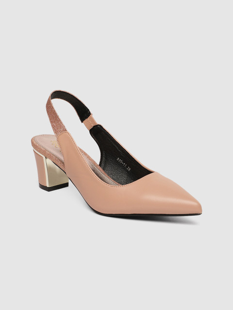 

Tresmode Women Pink Solid Heels