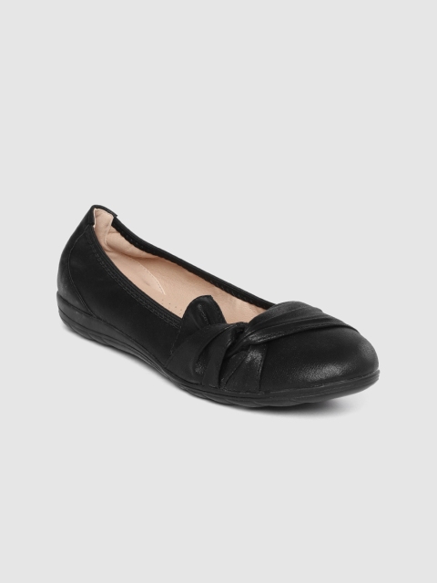 

Tresmode Women Black Solid Ballerinas