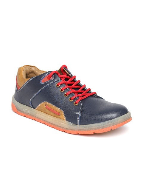 

BCK Men Navy Donato Casual Shoes, Navy blue