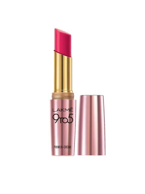 

Lakme 9 To 5 Primer & Creme Lip Color - Pink Pop CP1 3.6 g