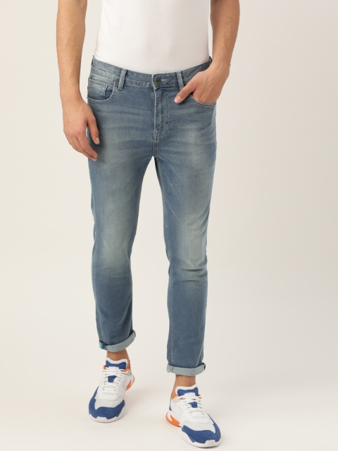 

United Colors of Benetton Men Blue Regular Fit Low-Rise Clean Look Stretchable Jeans