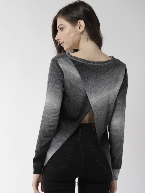 

Species Women Charcoal Grey Embellished Sweater