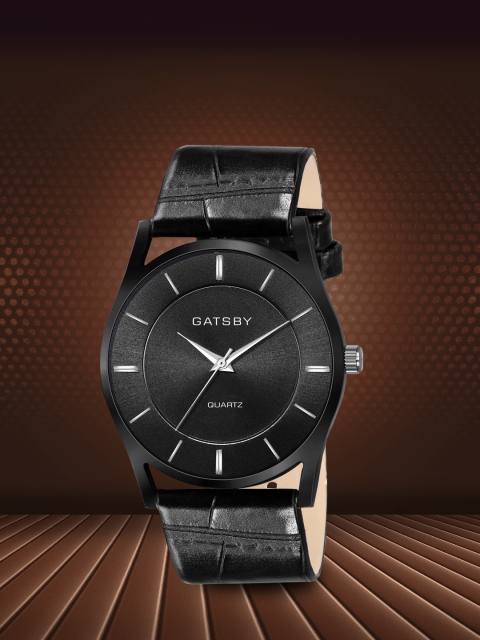 

Gatsby Men Black Analogue Watch GTG121