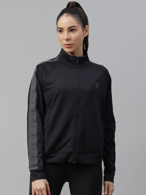 

UNDER ARMOUR Women Black Athlete Recovery Travel Sweatshirt