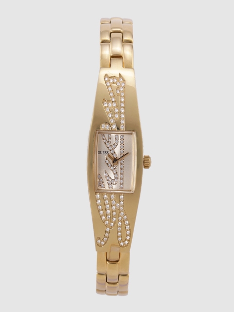 

GUESS Women Gold-Toned Analogue Watch W11136L1
