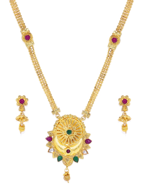 

ASMITTA JEWELLERY Gold-Plated Jewellery Set