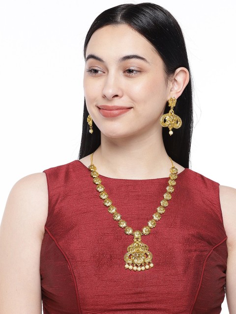 

ASMITTA JEWELLERY Gold-Plated Jewellery Set