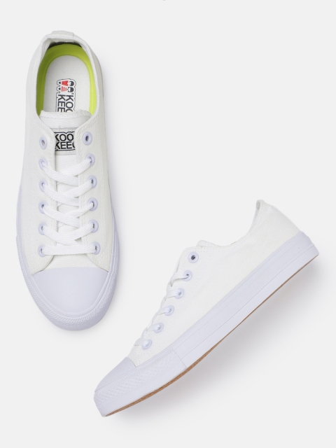 

Kook N Keech Men White Sneakers