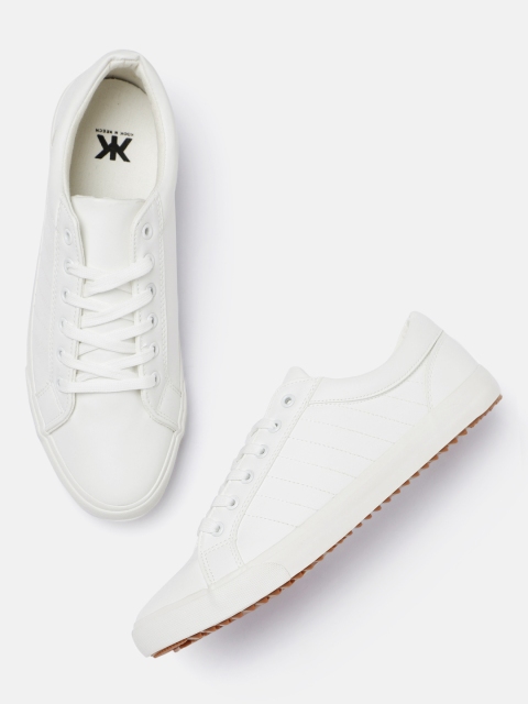 

Kook N Keech Men White Sneakers