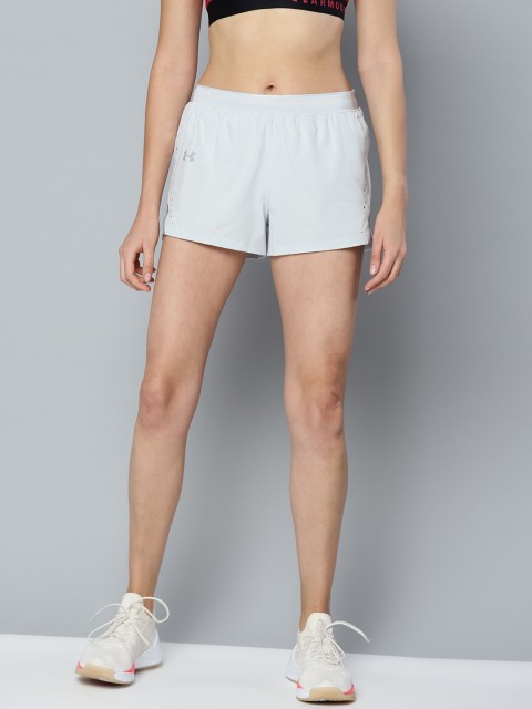 

UNDER ARMOUR Women Grey Run Track Shorts