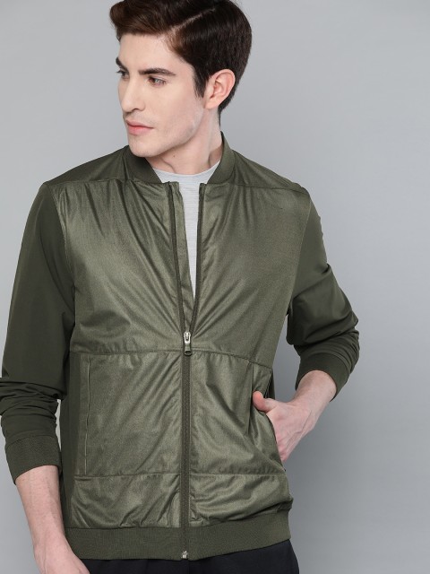 

UNDER ARMOUR Olive Green Unstoppable Gore Infinium Windstopper Colourblocked Jacket