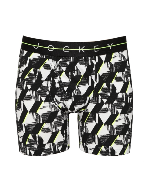 

Jockey Men Black & White Printed Trunks NY03-0105-NYC02