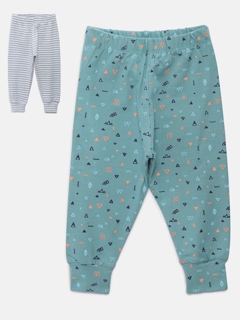 

Kadambaby Kids Pack of 2 Joggers, Green