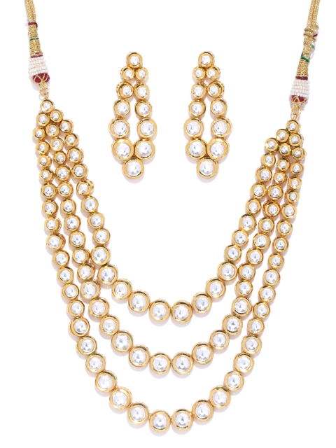 

Melani Borsa Gold-Plated Kundan Studded Handcrafted Jewellery Set