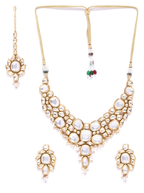 

Melani Borsa Gold-Plated Handcrafted Kundan-Studded Jewellery Set