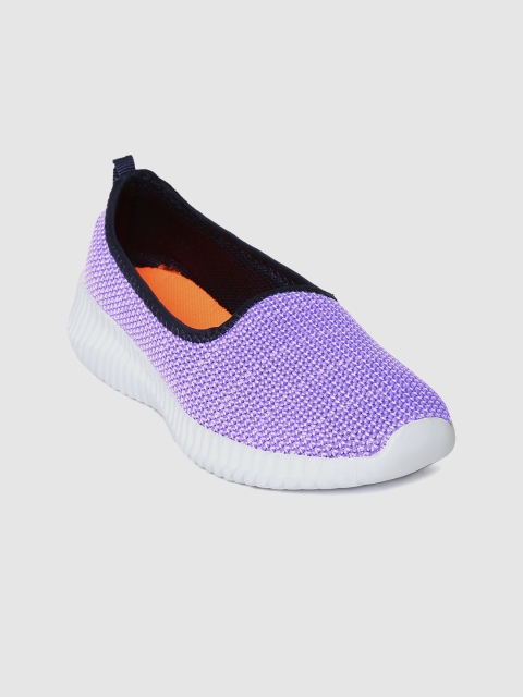 

Yuuki Women Purple Woven Design Walking Shoes