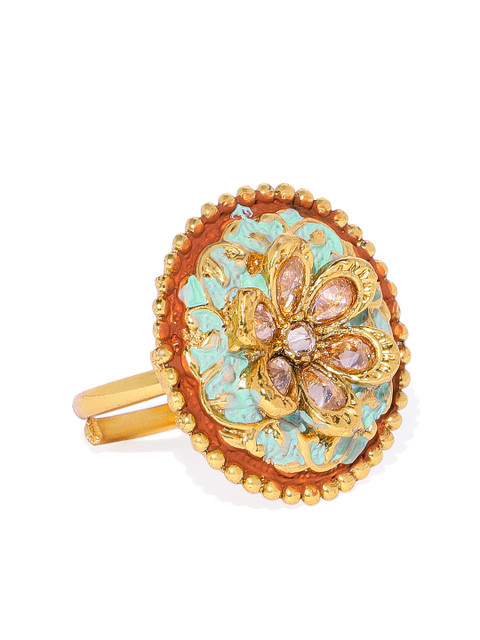 

Spargz Women Gold-Plated Ring