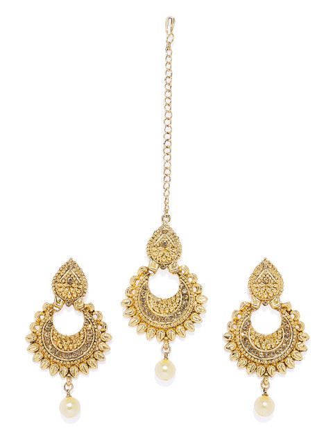 

Spargz Women Gold-Plated Jewellery Set
