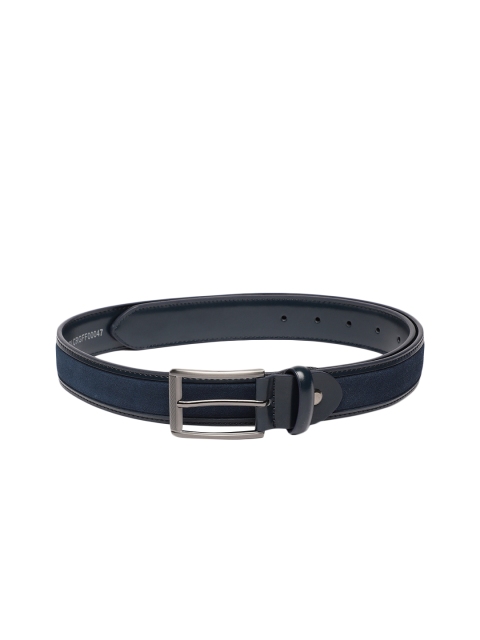 

Louis Philippe Sport Men Navy Blue Solid Leather Belt