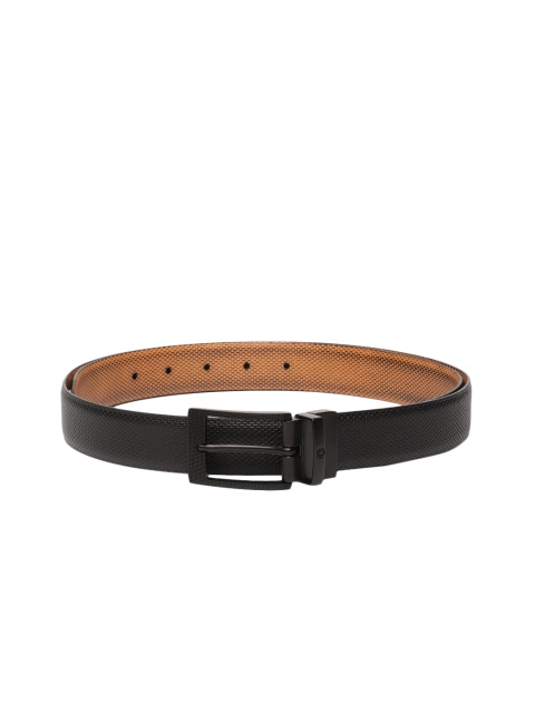 

Louis Philippe Men Brown & Black Textured Reversible Belt