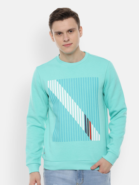 

Allen Solly Sport Men Green Printed Sweatshirt