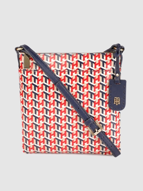 

Tommy Hilfiger Multicoloured Textured Sling Bag, Multi