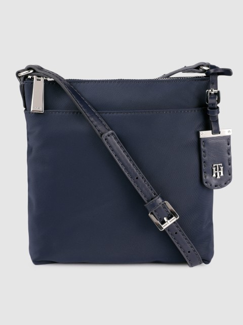 

Tommy Hilfiger Navy Blue Solid Sling Bag