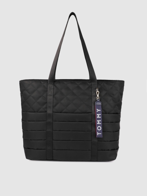 

Tommy Hilfiger Black Quilted Shoulder Bag