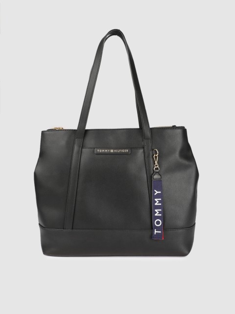 

Tommy Hilfiger Black Solid Shoulder Bag