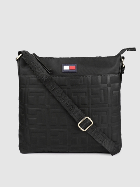 

Tommy Hilfiger Black Solid Sling Bag