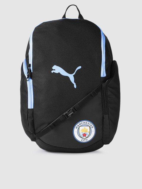

Puma Unisex Black Brand Logo MCFC LIGA Laptop Backpack