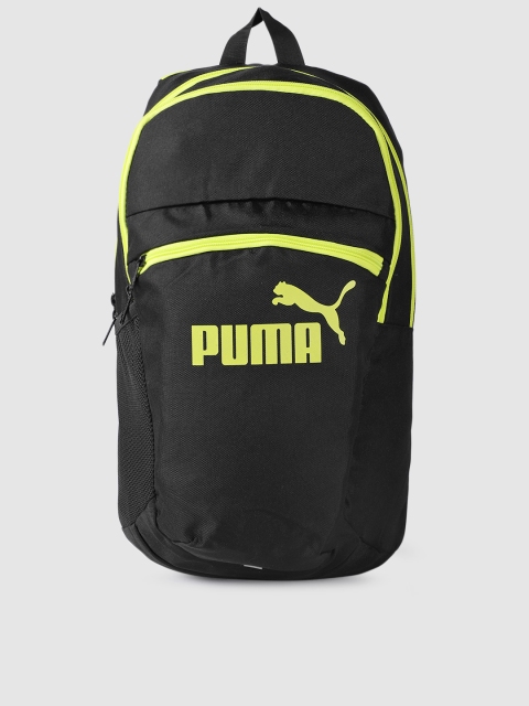 Unisex Black Brand Logo Tric Laptop Backpack