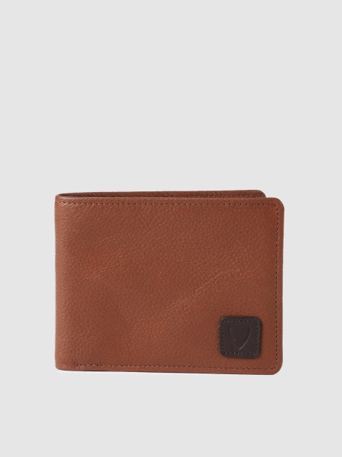 

Hidesign Men Tan Brown Solid Two Fold Leather Wallet