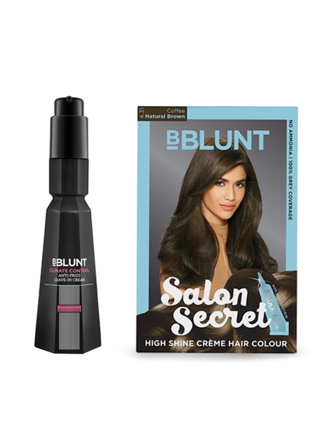 

BBLUNT Set of Hair Cream & Hair Colour, Black