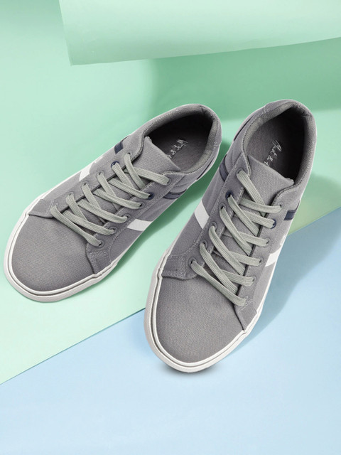 

Mast & Harbour Men Grey Sneakers