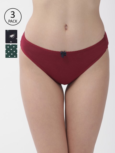 

Marks & Spencer Pack of 3 Briefs T611933K, Maroon