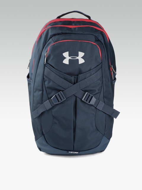 

UNDER ARMOUR Unisex Navy Brand Logo Recruit 2.0 Laptop Backpack, Navy blue