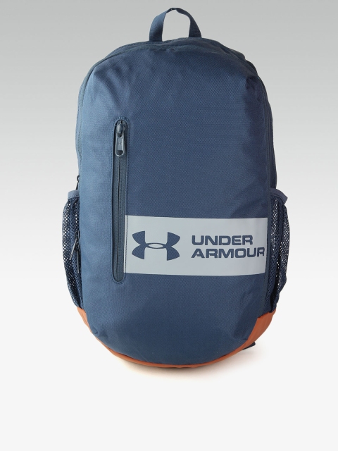 

UNDER ARMOUR Unisex Navy Blue Brand Logo Roland Laptop Backpack
