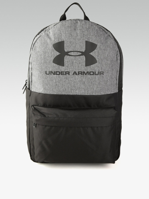 

UNDER ARMOUR Unisex Grey & Black Colourblocked Loudon Laptop Backpack