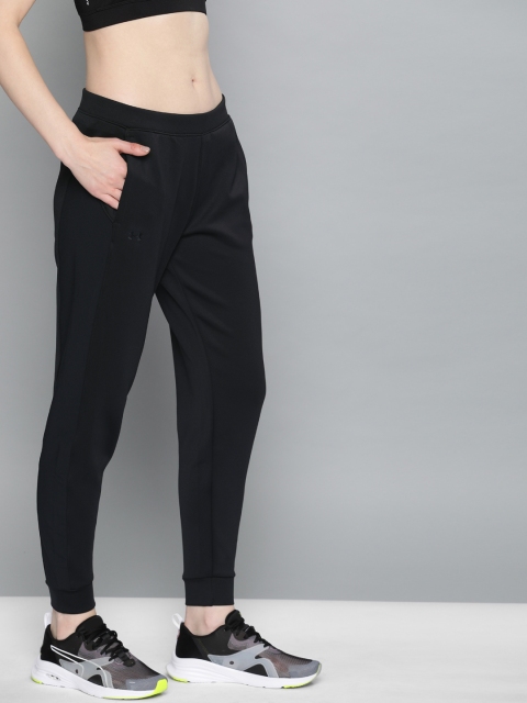 

UNDER ARMOUR Women Black Armour Hybrid Joggers