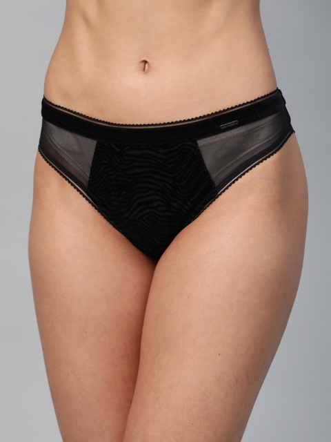 

Marks & Spencer Women Black Solid Basic Briefs T816387A