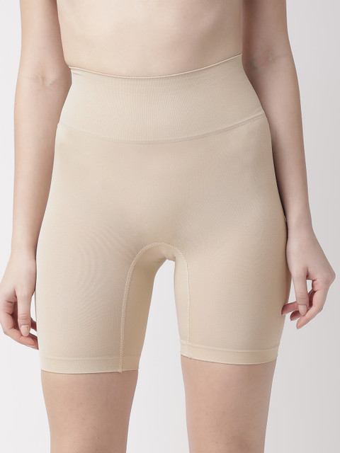 

Marks & Spencer Women Beige Solid Tummy & Thigh Shaper