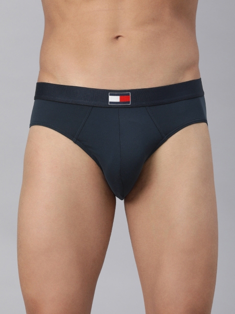 

Tommy Hilfiger Men Navy Blue Solid Basic Briefs A9AB1124