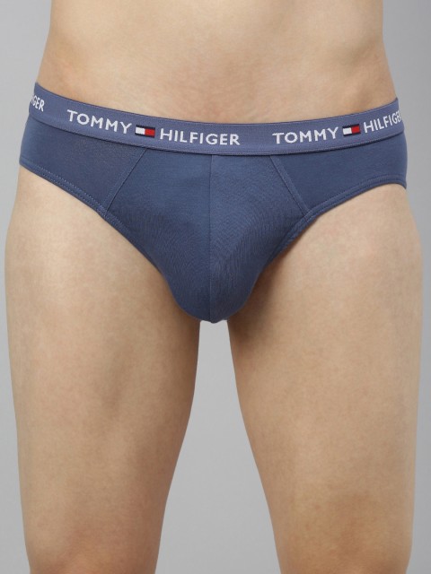 

Tommy Hilfiger Men Blue Solid Briefs A9AB1118
