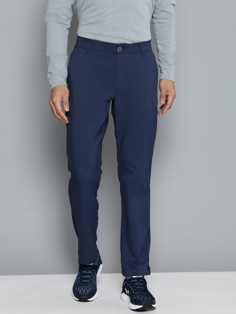 

UNDER ARMOUR Men Navy Blue Showdown Golf Trousers