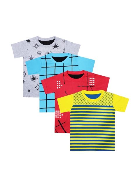 

Luke & Lilly Boys Multicoloured Printed Round Neck T-shirt, Multi