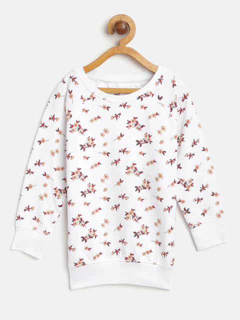 

Allen Solly Junior Girls White & Red Printed Sweatshirt